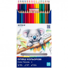 Набір кольорових олівців 36 шт., Kite Classic 