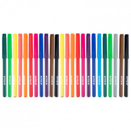 Набір фломастерів 24 кольорів, Kite Classic