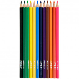 Набор цветных карандашей шестигранных KITE Dogs, 12 цветов