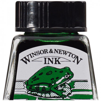 Тушь Winsor&Newton Drawing Inks, № 046 Зеленый