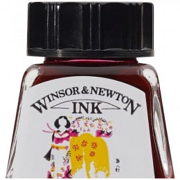 Туш художня Drawing Inks, №956 Carmine, Winsor&Newton