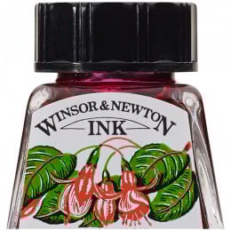 Туш художня Drawing Inks, №958 Crimson, Winsor&Newton