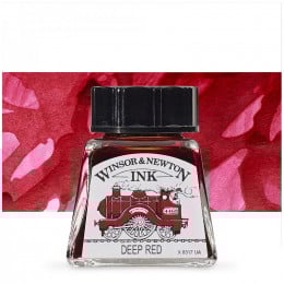 Туш художня Drawing Inks, №227 Deep Red, Winsor&Newton