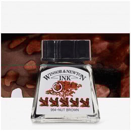 Тушь художественная Drawing Inks, №441 Nut Brown, Winsor&Newton