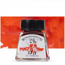 Туш художня Drawing Inks, №601 Vermilion, Winsor&Newton