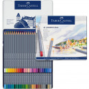 Набір акварельних олівців Faber-Castell Goldfaber, металева коробка, 48 кол.