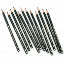 Набір чорнографітних олівців Faber Castell CASTELL 9000, 5Н-5В, металева коробка, 12 шт