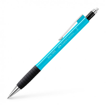 Механічний олівець Grip 1345 світло синій, 0.5 мм, Faber Castell