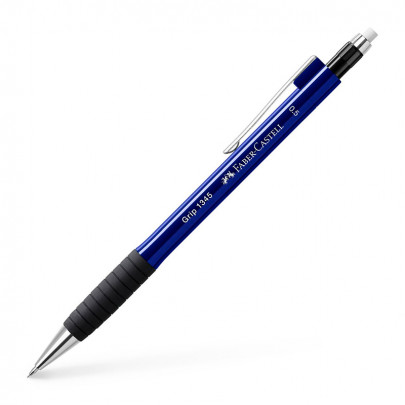 Механічний олівець Grip 1345 темно синій, 0.5 мм, Faber Castell