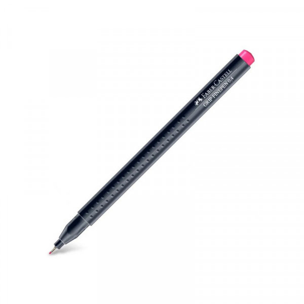 Капиллярная ручка Grip Fine Pen,Faber Castell, 0.4, Розовый