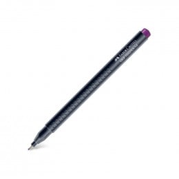 Капиллярная ручка Grip Fine Pen,Faber Castell, 0.4, Фиолетовый