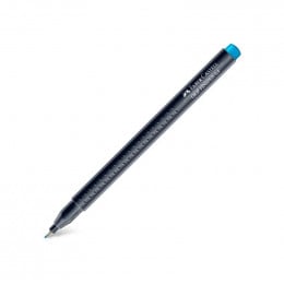 Капиллярная ручка Grip Fine Pen,Faber Castell, 0.4, Голубой