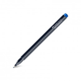 Капиллярная ручка Grip Fine Pen,Faber Castell, 0.4, Синий