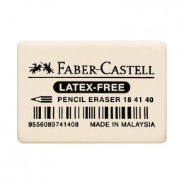 Гумка для олівців FaberCastell 7041-40, біла