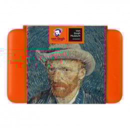 Набір акварельних фарб Van Gogh Museum, 12 кювет+пензлик, пластик, Royal Talens