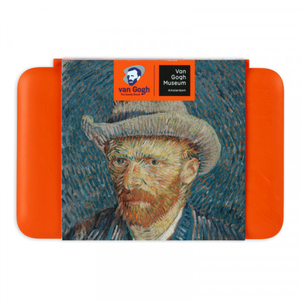 Набір акварельних фарб Van Gogh Museum, 12 кювет+пензлик, пластик, Royal Talens