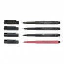 Набор ручек капиллярных FaberCastell PITT Artist Pen Hand Lettering (S, M, 1.5 mm, B # 223), 4 шт