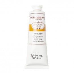 Офортна фарба для гравюри на олійній основі Charbonnel Etching ink, №302 Вохра жовта (Yellow ochre), 60 мл