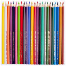 Акварельные цветные карандаши Koh-i-Noor Mondeluz 24 цвета