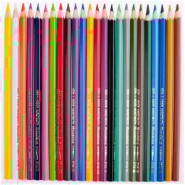 Набір акварельних олівців Mondeluz, 24 шт, картон, Koh-i-Noor