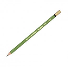 Олівець акварельний Koh-i-noor MONDELUZ, №027 Оливковий темний (Olive green dark)