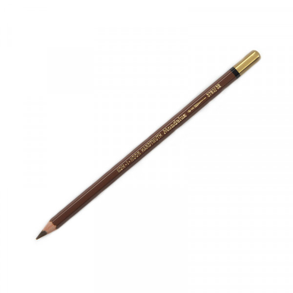 Акварельный карандаш Koh-i-noor MONDELUZ, №032 Сиена натуральная (Natural sienna)