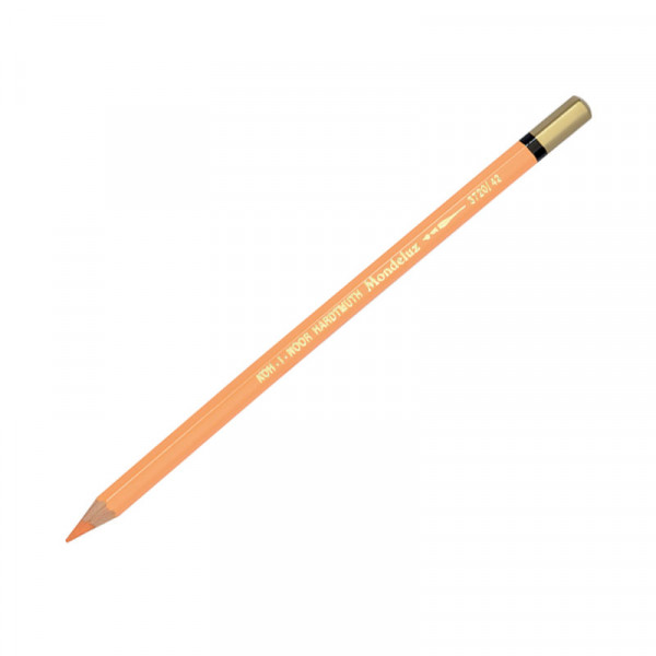 Олівець акварельний Koh-i-noor MONDELUZ, №042 Хром помаранчевий (Chromium orange)