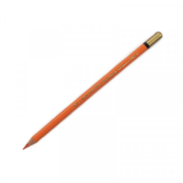 Олівець акварельний Koh-i-noor MONDELUZ, №005 Червоно-помаранчевий (Reddish orange)