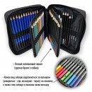 Набір графічних матеріалів Art Planet “Черепаха”, 73 предмети, нейлоновий пенал на застібці