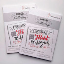 Набор для каллиграфии Brush Lettering Box daVinci, кисти серия 5598 (№1,6), склейка А5 Hahnemühle (2шт), тушь Schmincke тушь 28 мл (2шт)