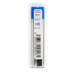 Грифелі для механічних олівців, Koh-I-Noor, 0,7 мм HB