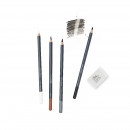 Набір олівців для скетчингу 5 шт + гумка, в блістері Sketching Pensil W&N, 490009