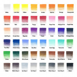 Набір кольорових олівців Colection Coloured Pensil, 48 кольорів, метал, Winsor&Newton