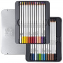 Набор акварельных карандашей в металле Winsor&Newton Studio Collection Watercolour Pensil, 24 шт