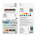 Набор акварельных карандашей в металле Winsor&Newton Studio Collection Watercolour Pensil, 12 шт