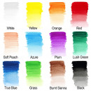 Набор акварельных карандашей в металле Winsor&Newton Studio Collection Watercolour Pensil, 12 шт