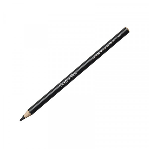 Пастельний олівець Conte Pastel Pencil, №009 Чорний (Black)