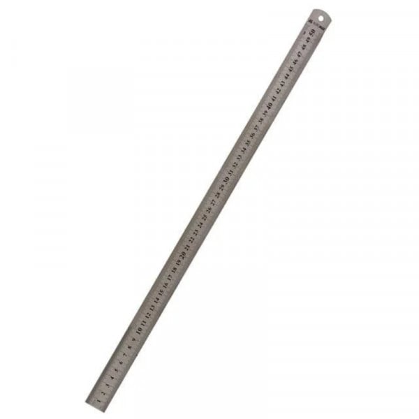 Лінійка сталева Buromax, 50 см