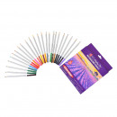 Набор акварельных карандашей 24 цветов, Santi Highly Pro.