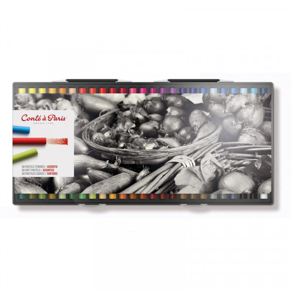 Набір м'якої пастелі Conte Soft Pastel, 50 шт