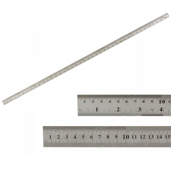 Лінійка сталева Buromax, 100 см