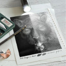 Набір матових чорнографітних олівців, 7 предметів у металевому пеналі, FaberCastell Graphite Matt