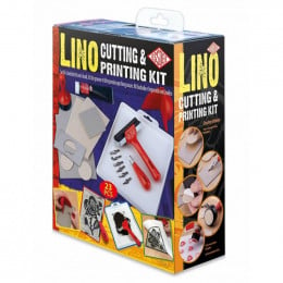 Набір для ліногравюри Essdee Lino Cutting & Printing Kit, 22 предмети