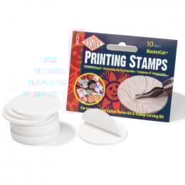 Набір лінолеумів для штампів Ø 45 мм, 10 шт, Essdee MasterCut