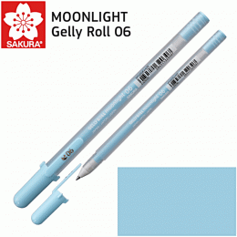 Гелевая ручка Sakura MOONLIGHT Gelly Roll 06 Небесно-голубой
