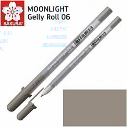 Гелевая ручка Sakura MOONLIGHT Gelly Roll 06 Серый теплый