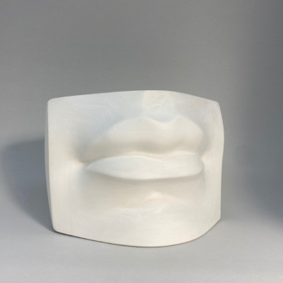 Гіпсова фігура Губи Давида 16*12 см