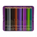 Набор акварельных карандашей Kalour Watercolor Pencils, в металлическом пенале, 72 цвета