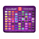 Набор акварельных карандашей Kalour Watercolor Pencils, в металлическом пенале, 72 цвета