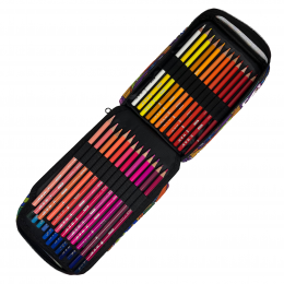 Набір кольорових олівців H&B Colored Pencils, у м'якому пеналі, 72 кольори